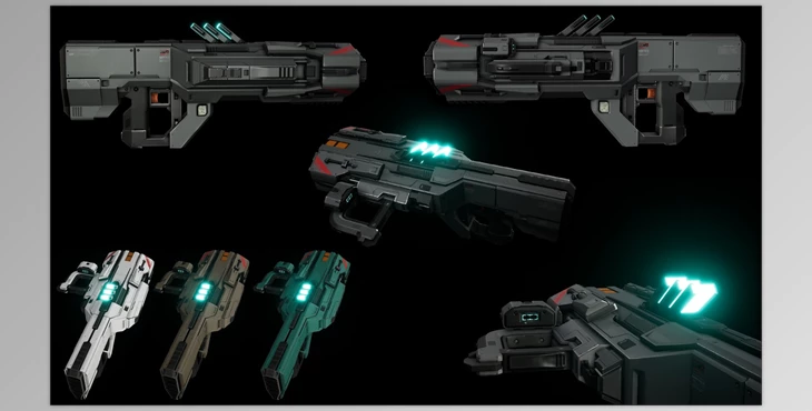 Download Unreal engine - Sci-fi Arsenal Vol 3.2