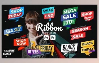 Download <span class='badge badge-warning'>Ribbon</span> Sale Labels (Videohive 51100915) - AE Project