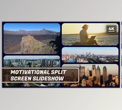 Download Multiscreen Motivational Slideshow | Split Screen Opener (Videohive 51097809) - AE Project