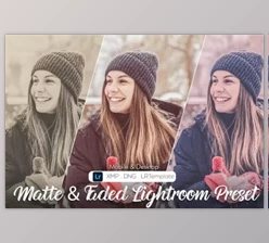 Download 20 Matte & Faded Lightroom Presets - DX8SB93