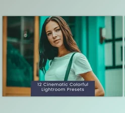 Download 12 Cinematic Colorful Lightroom Presets - 7DGWG6W