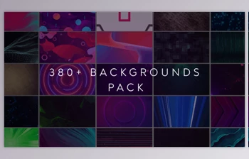 Download 380+ Backgrounds <span class='badge badge-warning'>Pack</span> (Videohive 51085181) - AE Project