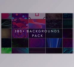 Download 380+ Backgrounds Pack (Videohive 51085181) - AE Project