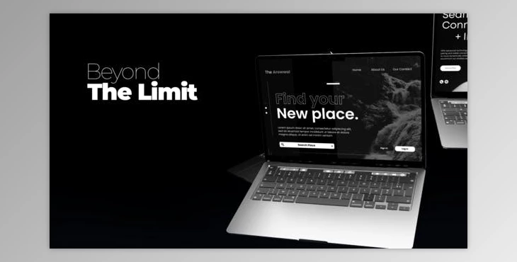 Download Realistic Laptop Mockup (Videohive 51028464) - AE Project