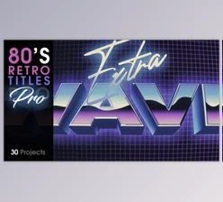 Download 80''s Retro Titles PRO (Videohive 38977448) - AE Project
