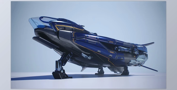 Download Unreal engine - Stellar Phoenix Shuttle – Spaceship With Controller v5.3
