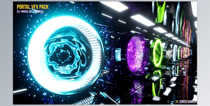 Download Unreal engine - Portal VFX Pack v5.3