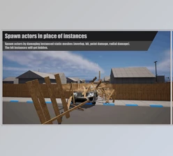 Download Unreal engine - Instance Damage System v1.0.2