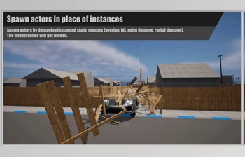 Download Unreal engine - Instance Damage <span class='badge badge-warning'>System</span> v1.0.2