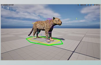 Download Unreal engine - Indian Leopard <span class='badge badge-warning'>Control</span> Rig v5.3
