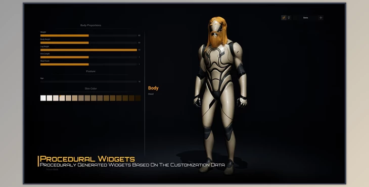 Download Unreal engine - Ultimate Character Customization v5.3