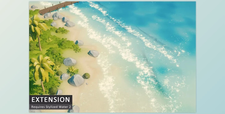 Download Unity asset - Dynamic Effects for Stylized Water 2 Extension v1.1.0