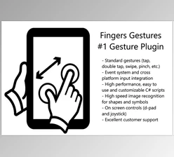 Download Unity asset - Fingers – Touch Gestures for Unity v3.0.14