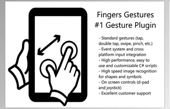 Download Unity asset - Fingers – <span class='badge badge-warning'>Touch</span> Gestures for Unity v3.0.14