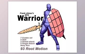 Download Unity asset - Frank <span class='badge badge-warning'>Warrior</span> UE FBX v1.4.2