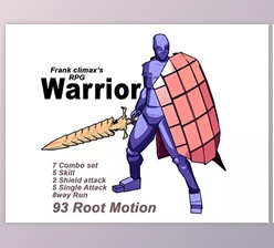 Download Unity asset - Frank Warrior UE FBX v1.4.2