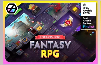 Download Unity asset - GUI <span class='badge badge-warning'>Pro</span> - Fantasy RPG v2.1.0