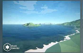 Download Unity asset - Low Poly <span class='badge badge-warning'>Water</span> – Builtin URP – Poseidon v1.8.7