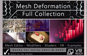 Download Unity asset - Mesh Deformation <span class='badge badge-warning'>Full</span> Collection v17.0.0