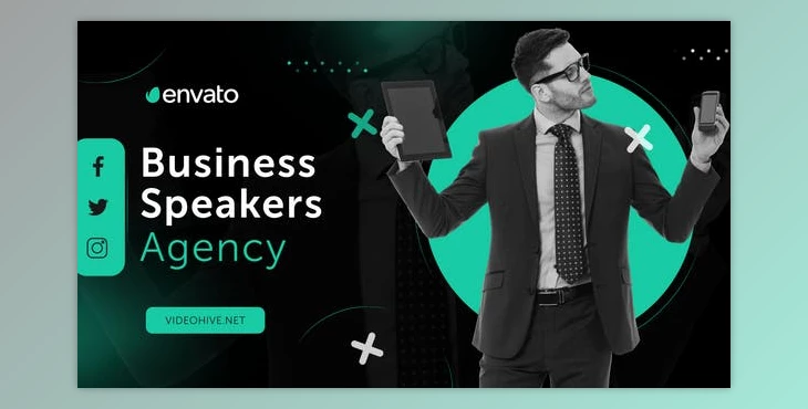 Download business Spaeking Slideshow (Videohive 51077399) - AE Project