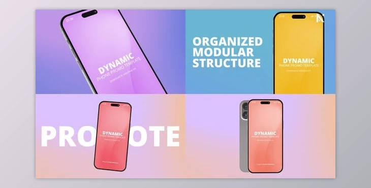 Download Colorful Dynamic Mobile Promo (Videohive 51226043) - AE Project