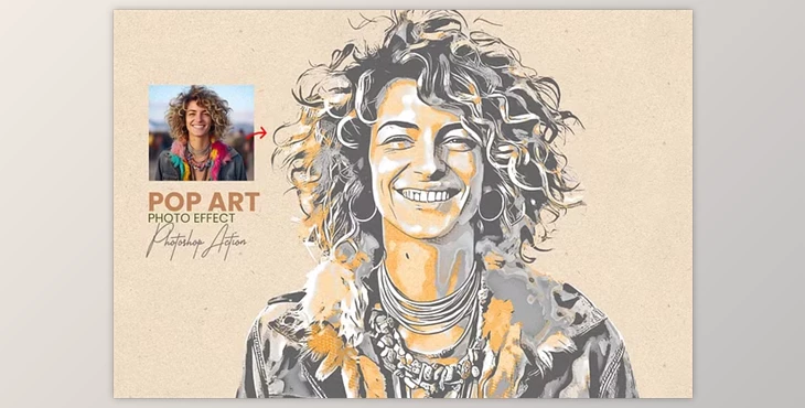 Download Pop Art Photoshop Effect - 92183520