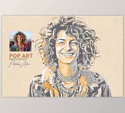 Download Pop Art Photoshop Effect - 92183520