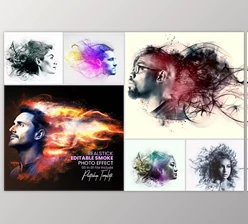 Download Smoke Editable Photo Effect - 91887731