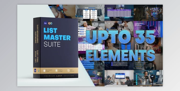 Download List Master Suite (Videohive 47361830) - AE Project
