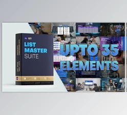 Download List Master Suite (Videohive 47361830) - AE Project