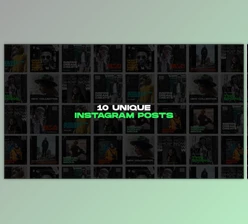 Download Grunge Instagram Posts (Videohive 51237943) - AE Project