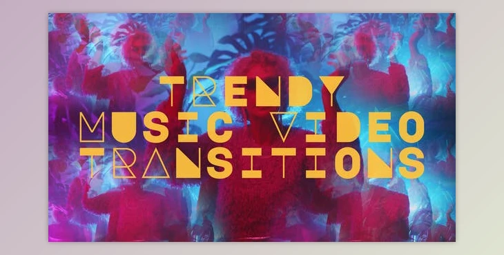 Download Trendy Music Video Transitions (Videohive 51203148) - AE Project