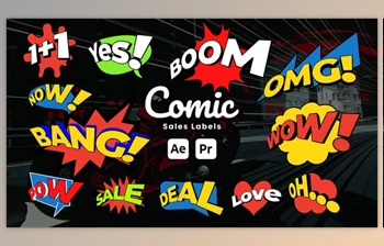 Download Cartoon Sale <span class='badge badge-warning'>Label</span> (Videohive 51223142) - AE Project