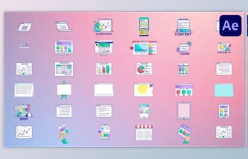 Download Interfaces And <span class='badge badge-warning'>Screens</span> for After Effects (Videohive 51207390) - AE Project