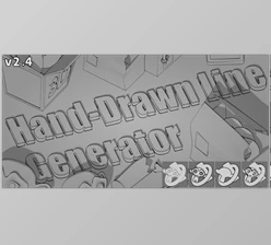 Download Blender Market – Hand-Drawn Line Generator v2.8