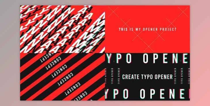 Download Typographic Intro (Videohive 51130657) - AE Project