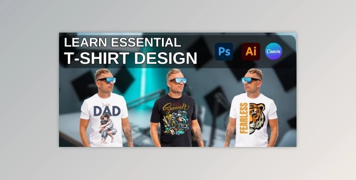 Download Learn Essential T-Shirt Design from Beginning to Advanced