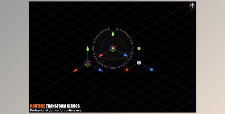 Download Unity asset - Runtime Transform Gizmos v2.0