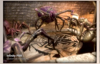 Download Unity asset - Spider <span class='badge badge-warning'>Character</span> Spiders Pack – Fantasy RPG v4.2
