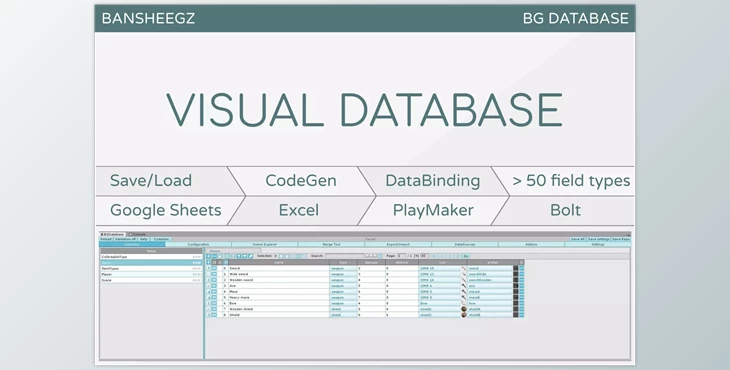 Download Unity asset - BG Database v1.8.8