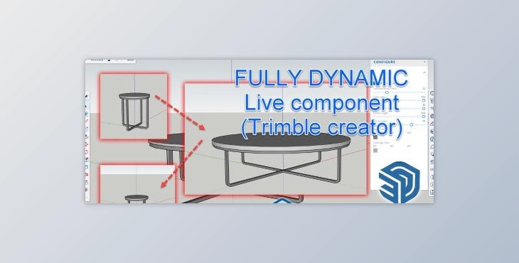 Download Sketchup Live Components (Introduction to Trimble Creator)