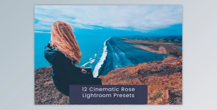 Download 12 Cinematic Rose Lightroom Presets - EQU6UEY