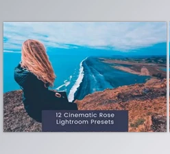 Download 12 Cinematic Rose Lightroom Presets - EQU6UEY