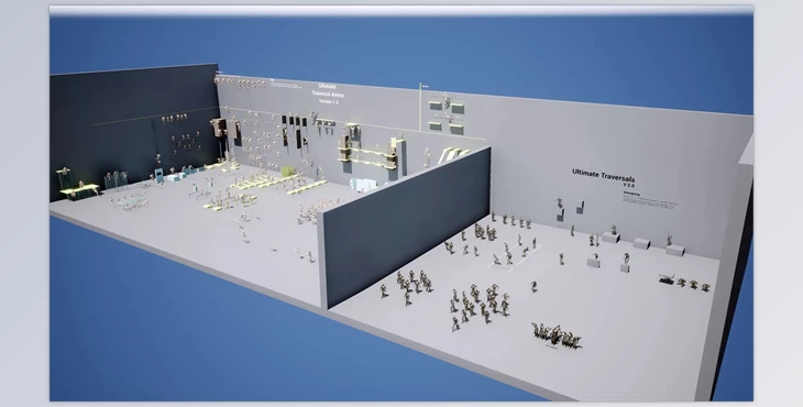 Download Unreal engine - Ultimate Traversal Anims