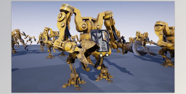 Download Unreal engine - SCI FI: Mining Mech v4.27