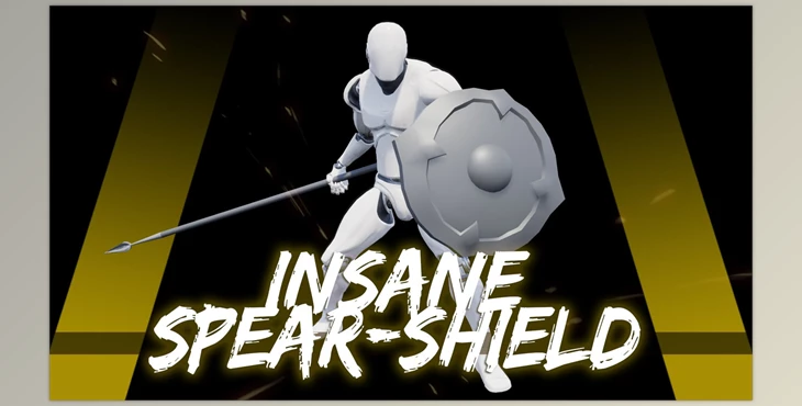 Download Unreal engine - Insane Spear-Shield Anim v4.27