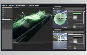 Download Unreal engine - Hologram <span class='badge badge-warning'>Display</span> Pack v4.27