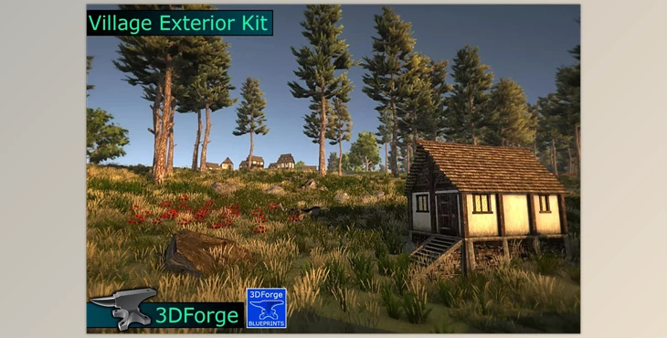 Download Unity Asset - Village Exteriors Kit v1.9.7