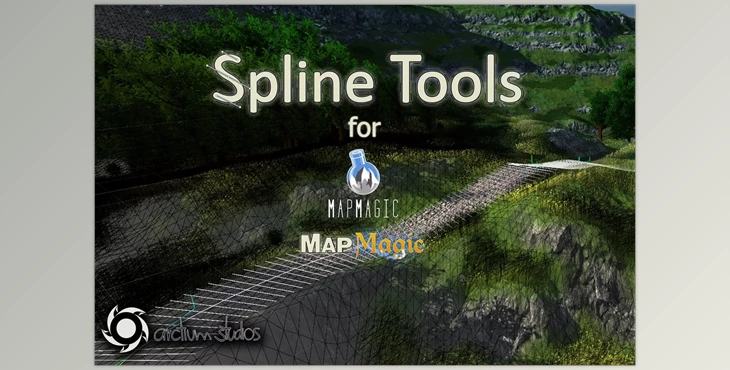 Download Unity Asset - Spline Tools for MapMagic & MapMagic 2