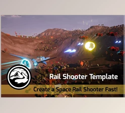 Download Unity Asset - Rail Shooter - Game Template v1.01
